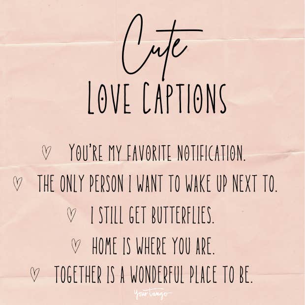 cute love captions for couples