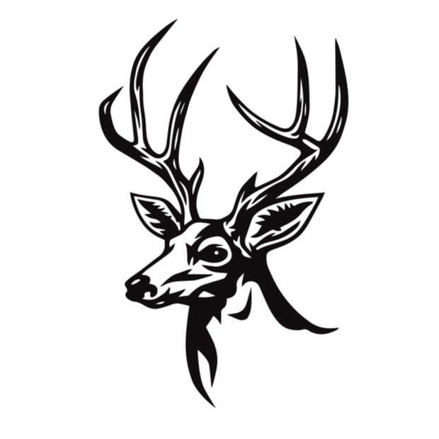 buck tattoo design idea