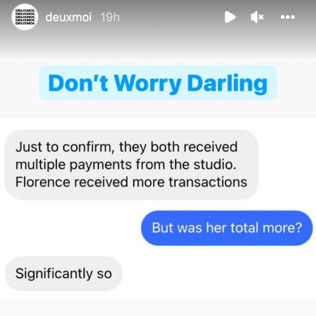 deuxmoi instagram message don&#039;t worry darling 