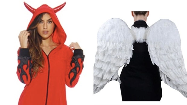 devil and angel costumes