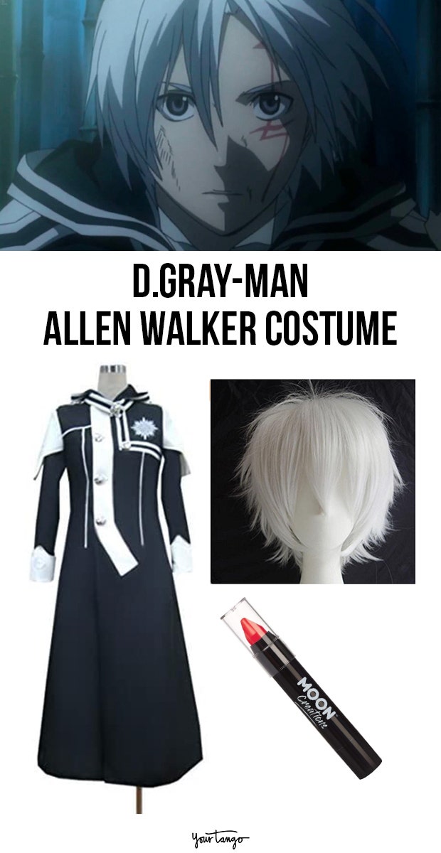 Allen Walker Blue Exorcist Halloween Costume 