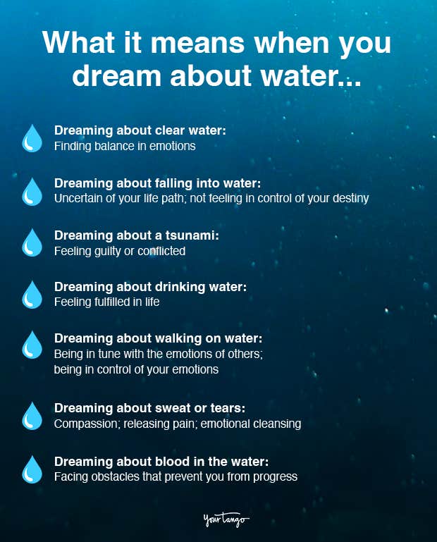 dreams about water