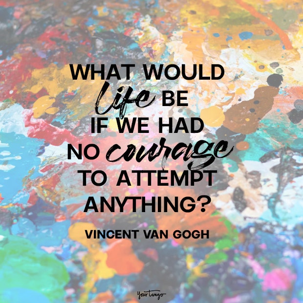 vincent van gogh fear quotes