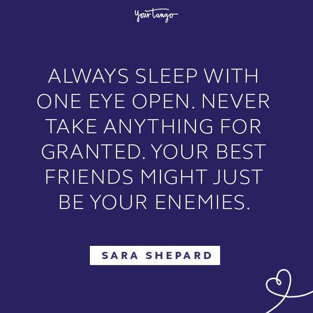 Sara Shepard fake people quotes