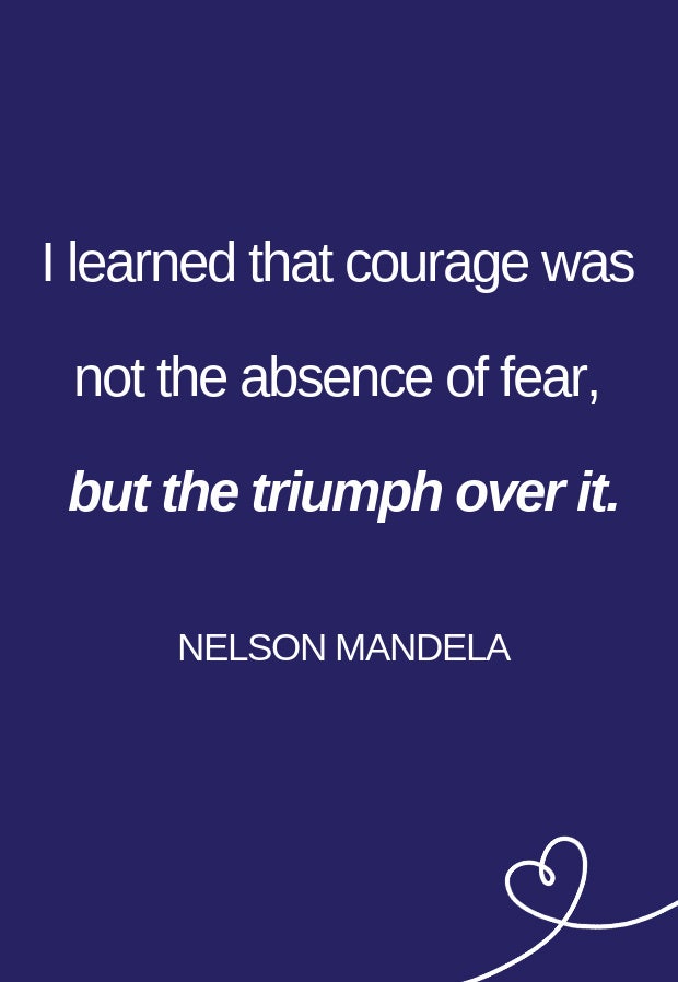 Nelson Mandela Fear Quote