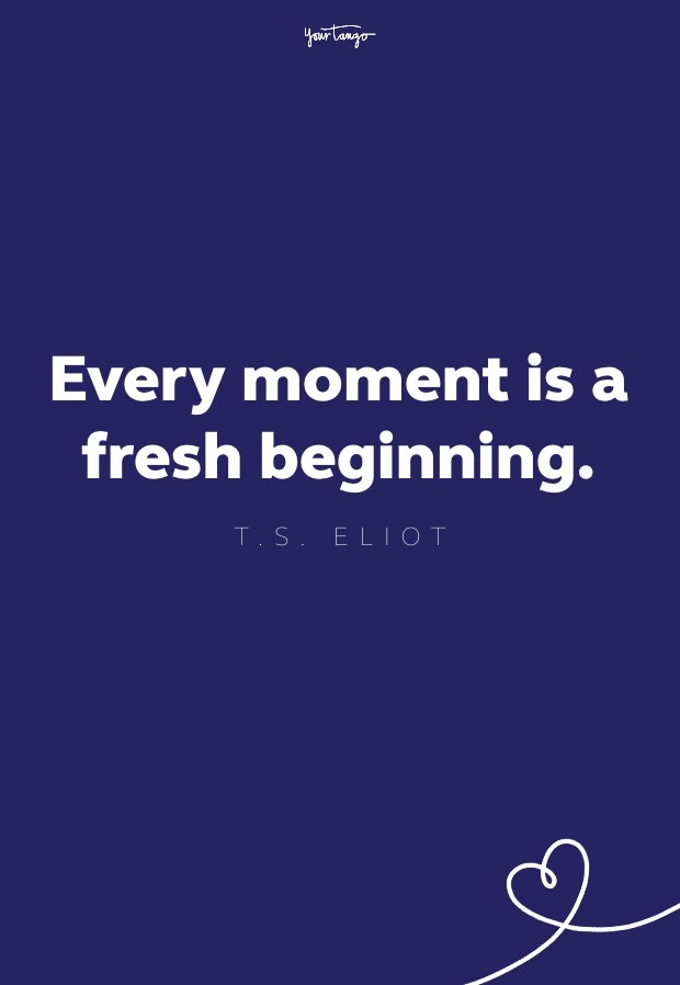 ts eliot fresh start quote