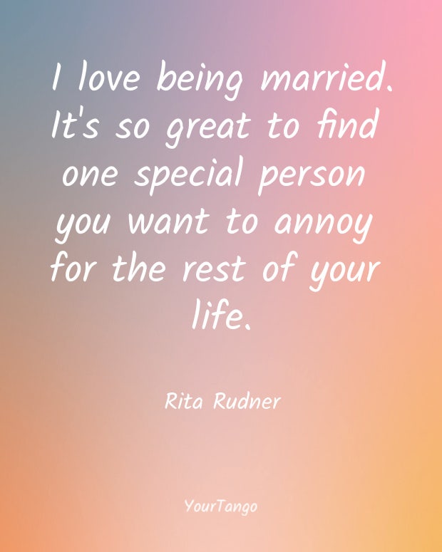 Rita Rudner funny love quote