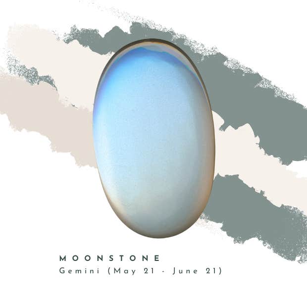 moonstone gemini crystal