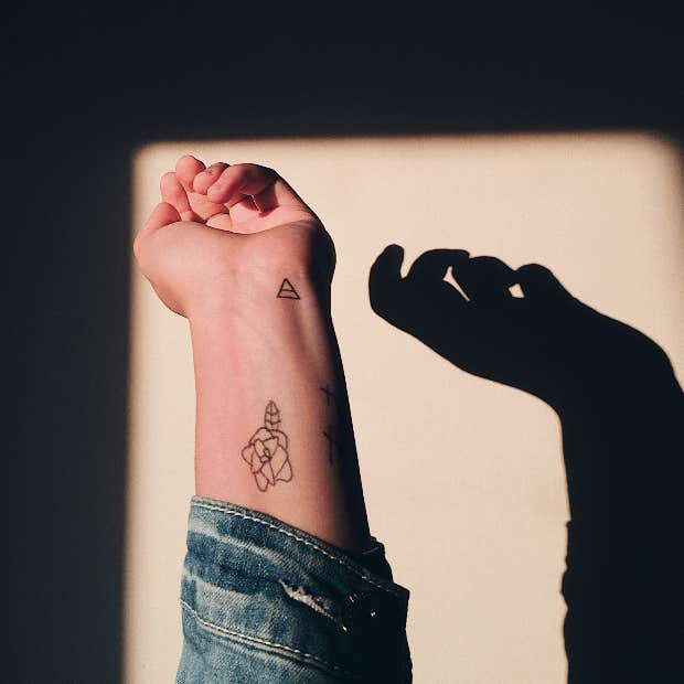 gemini tattoo air sign symbol