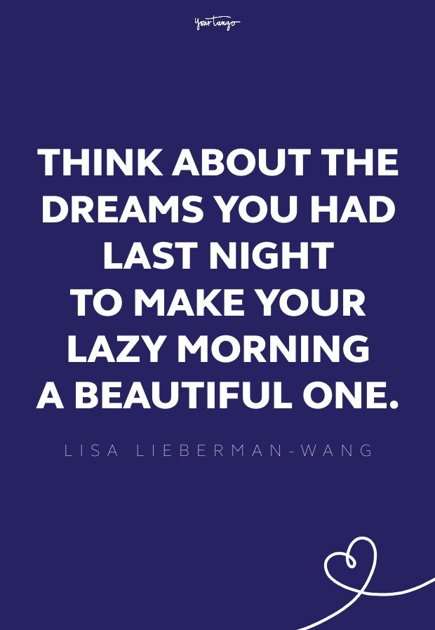 Lisa Lieberman-Wang good morning quotes