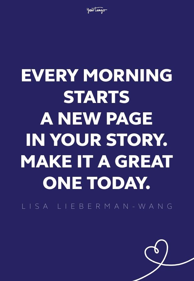 Lisa Lieberman-Wang good morning quotes