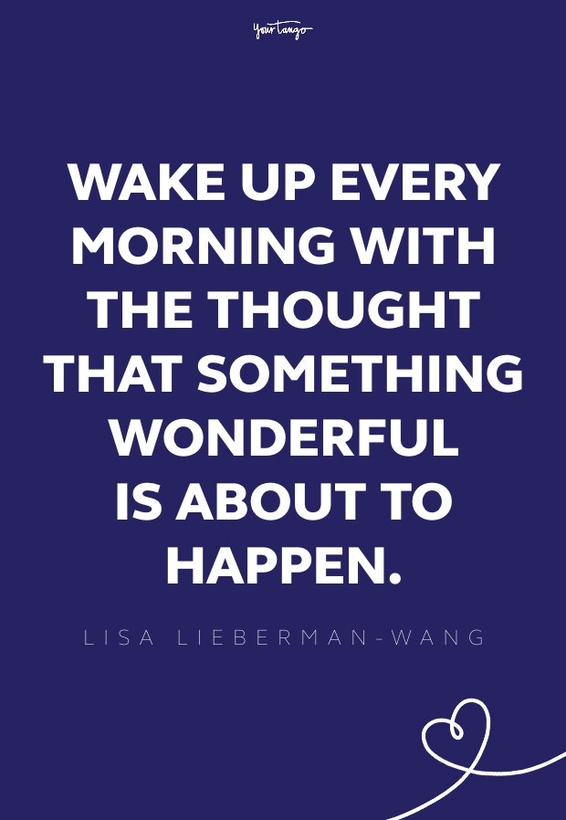 Lisa Lieberman-Wang good morning quotes