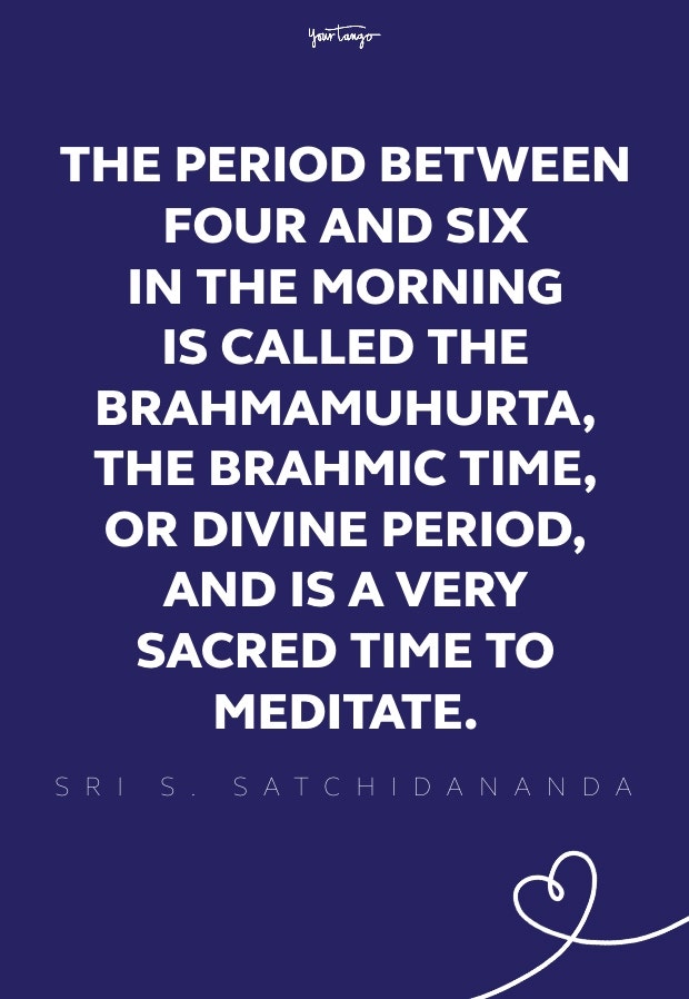Sri S. Satchidananda good morning quotes
