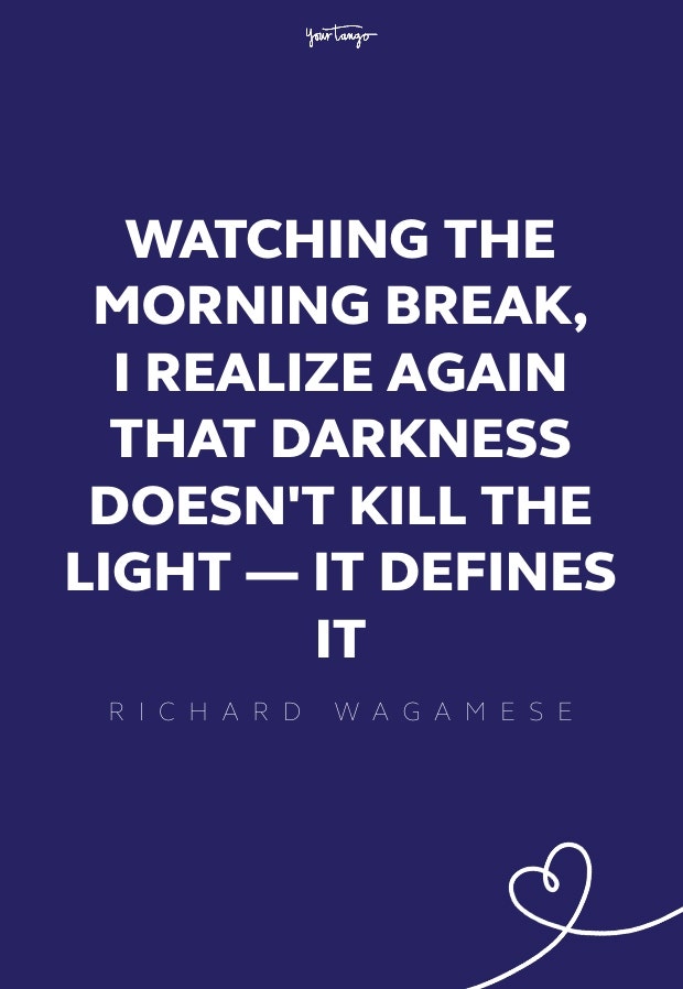 Richard Wagamese good morning quotes 