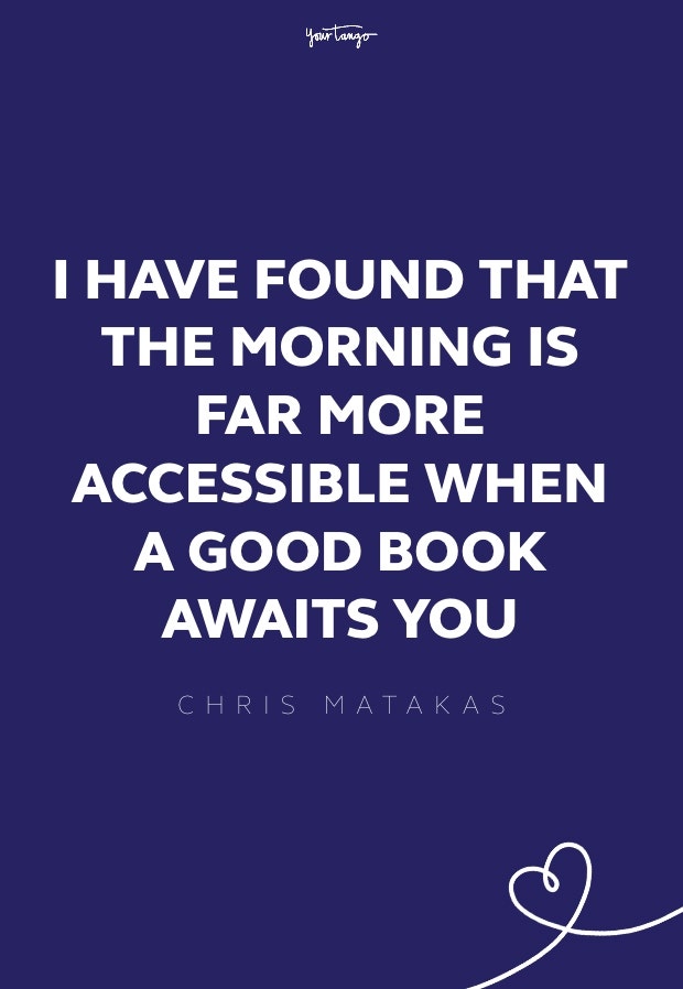 Chris Matakas good morning quotes