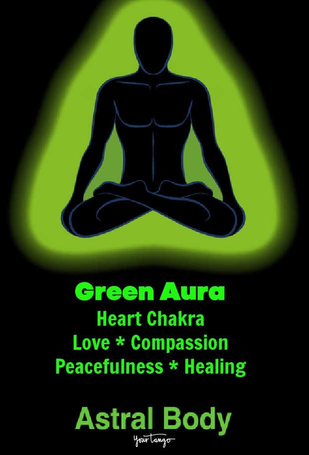 green aura meaning