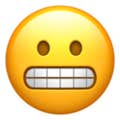 grimacing face emoji