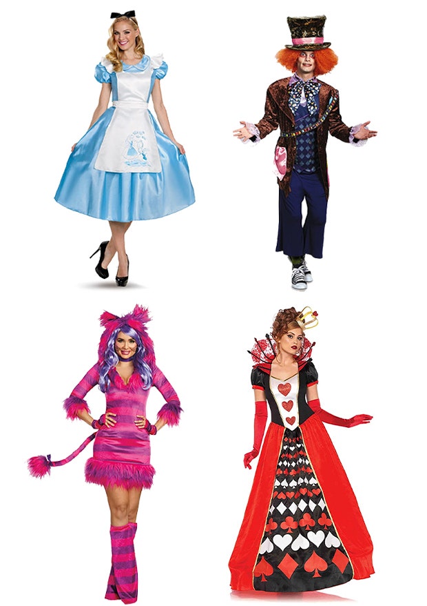 group halloween costumes alice in wonderland