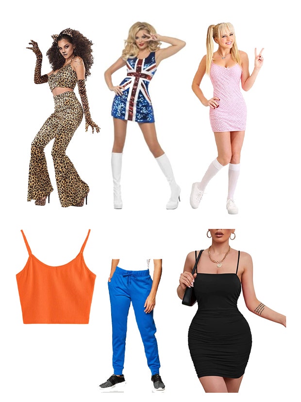 group halloween costumes spice girls
