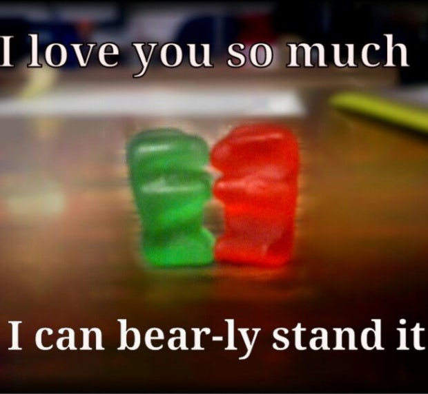 love meme gummy bears