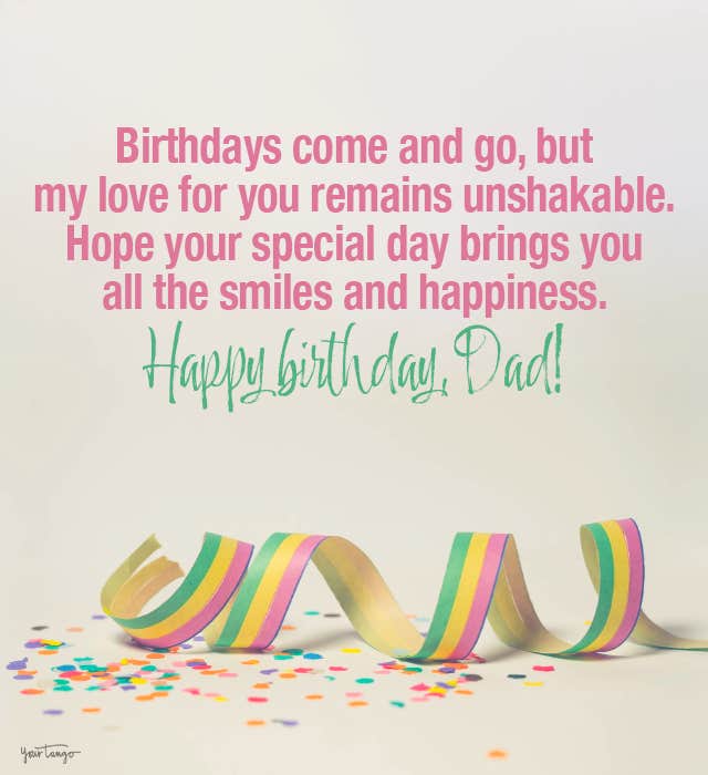 birthday wishes for dad
