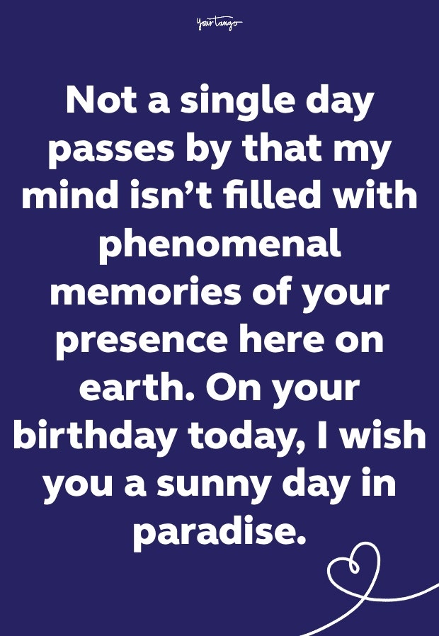 happy birthday in heaven quote