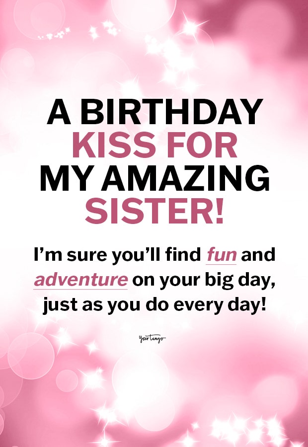 birthday wishes for sister