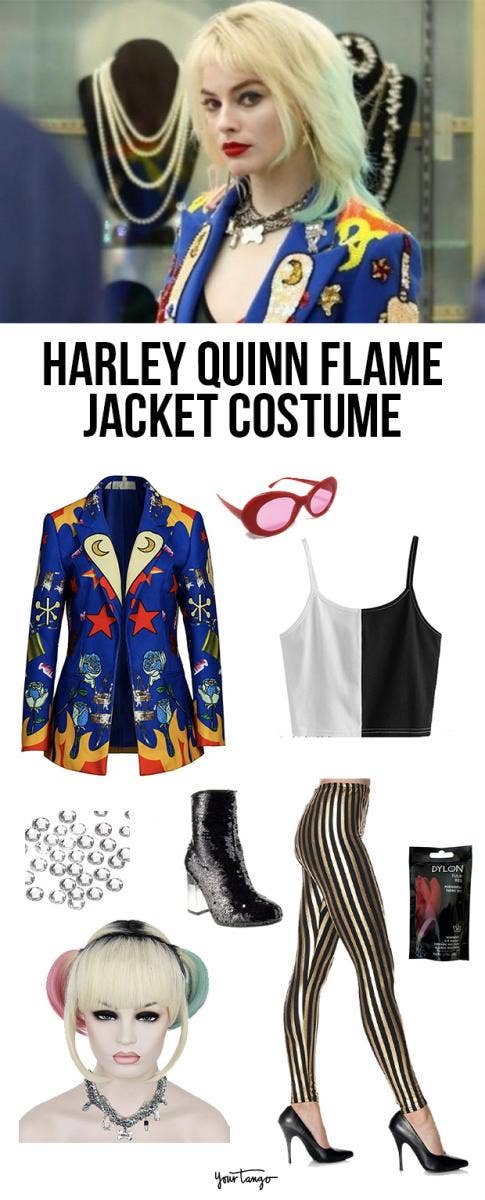 Harley Quinn&#039;s Flaming Jacket Outfit in &#039;Birds Of Prey&#039;