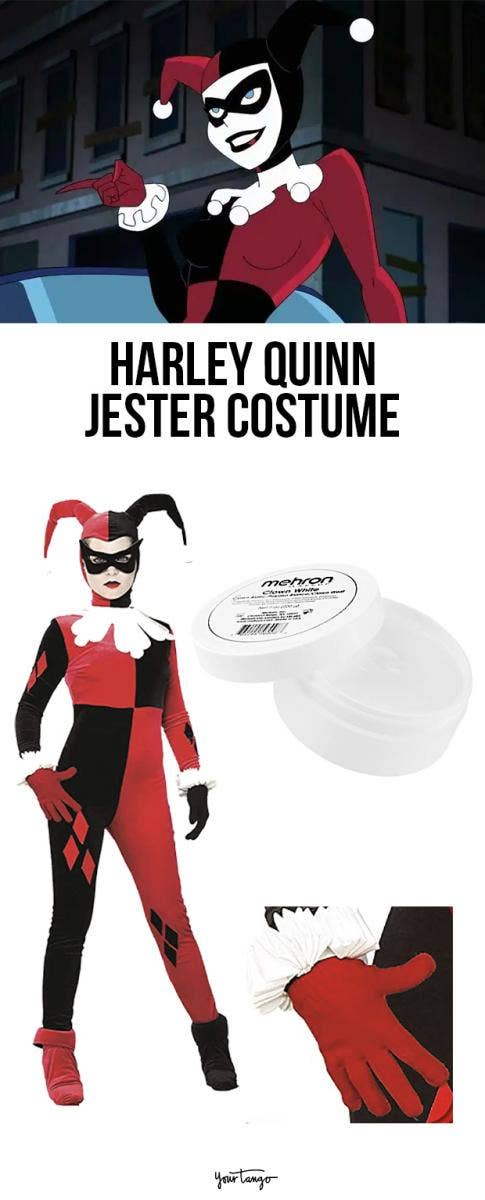 Harley Quinn Jester Outfit from &#039;Batman: The Animated Series&#039; Costume