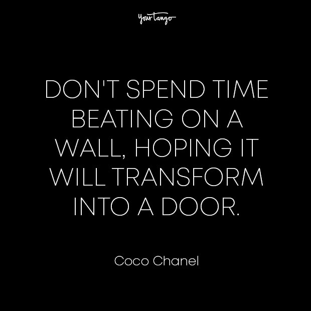 coco chanel healing from divorce quotes