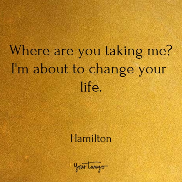 Quotes from Hamilton song lyrics