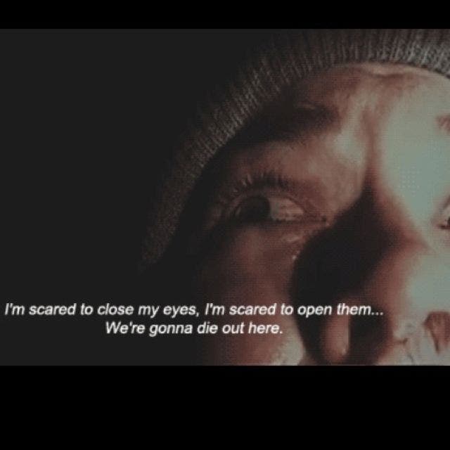 blair witch project quote