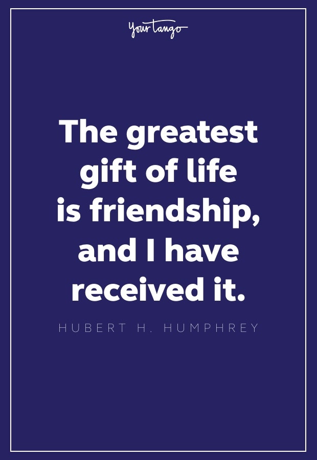 Hubert H Humphrey thank you quote