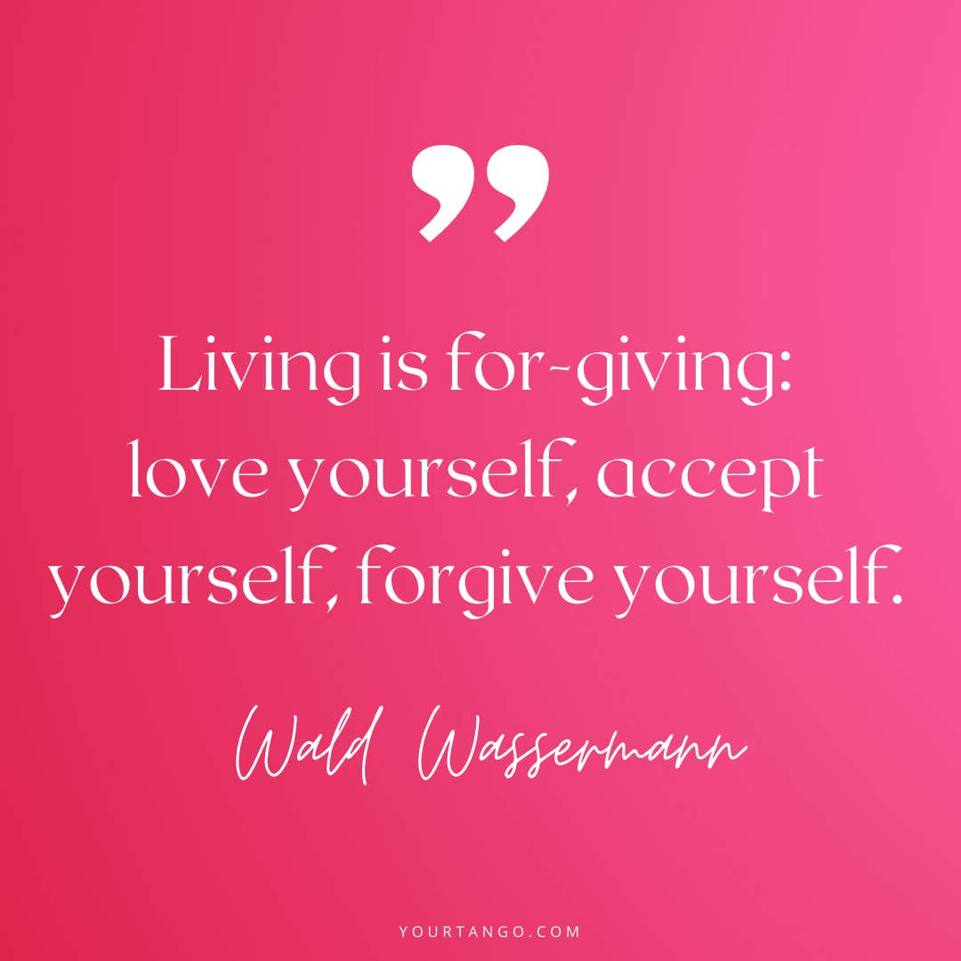 wald wassermann valentine&#039;s day self love quote