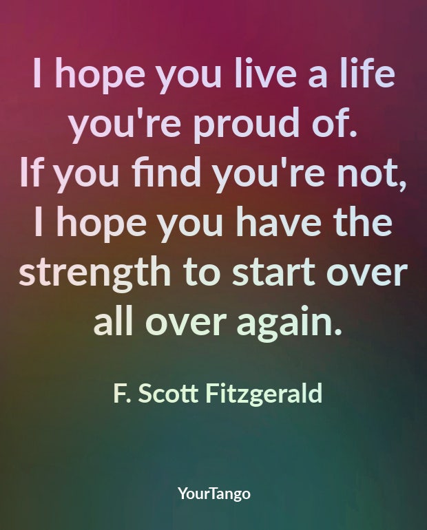 f. scott fitzgerald motivational quote