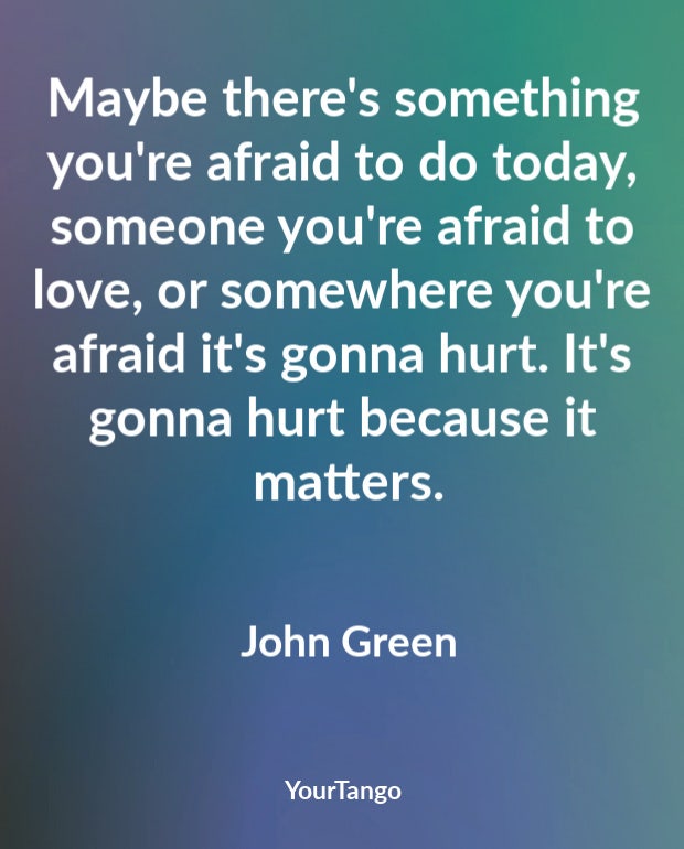 john green motivational quote