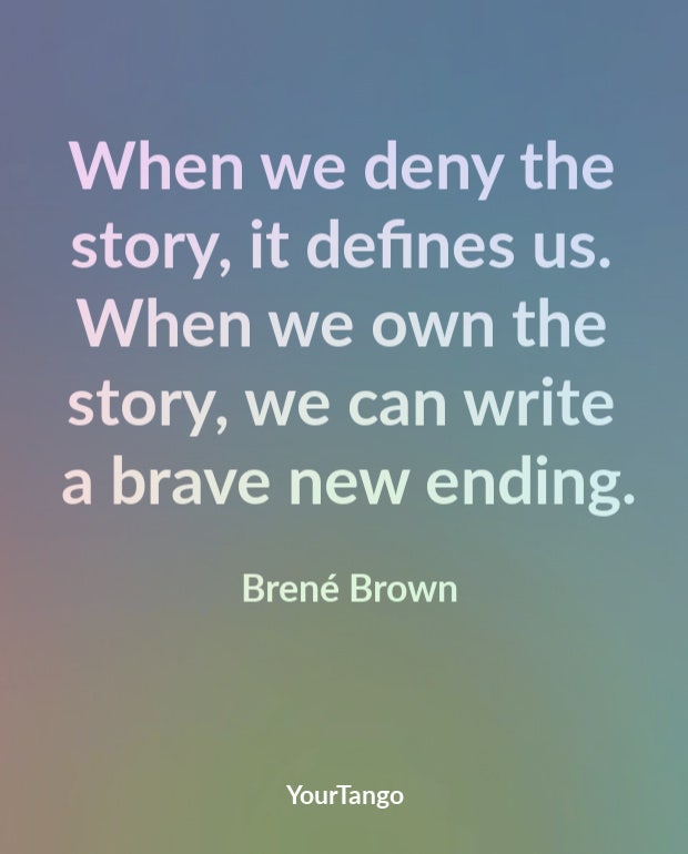 Brené Brown motivational quote