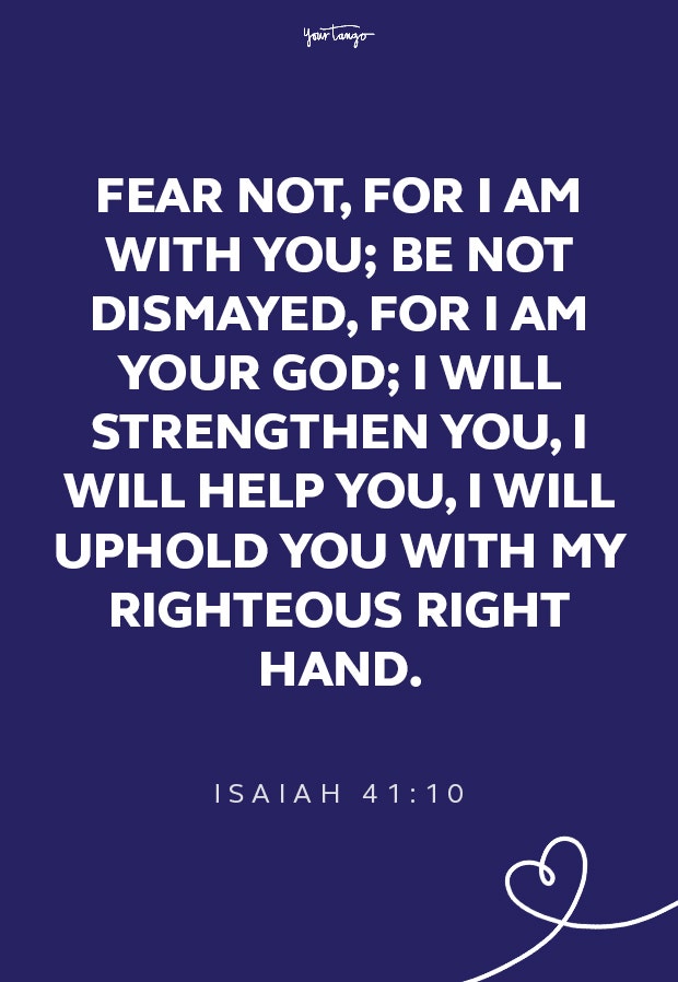 Isaiah 41:10 short bible quotes