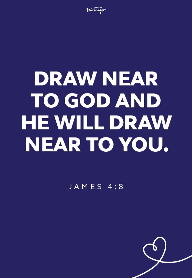 James 4:8 short bible quotes