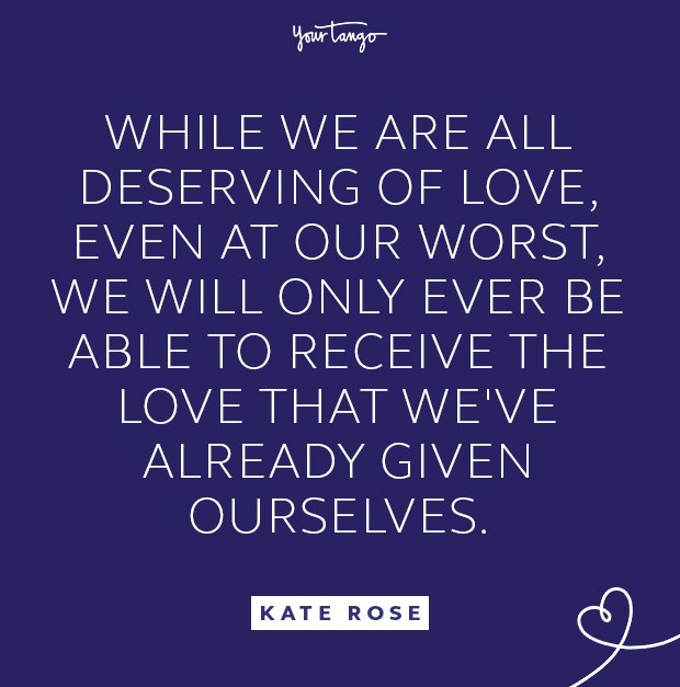 kate rose deserving of love quote
