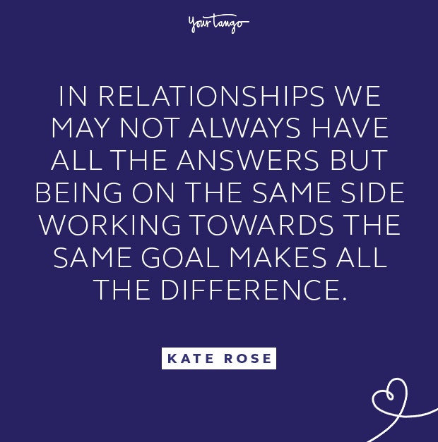 kate rose same side quote