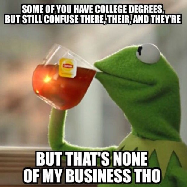 kermit sipping tea meme