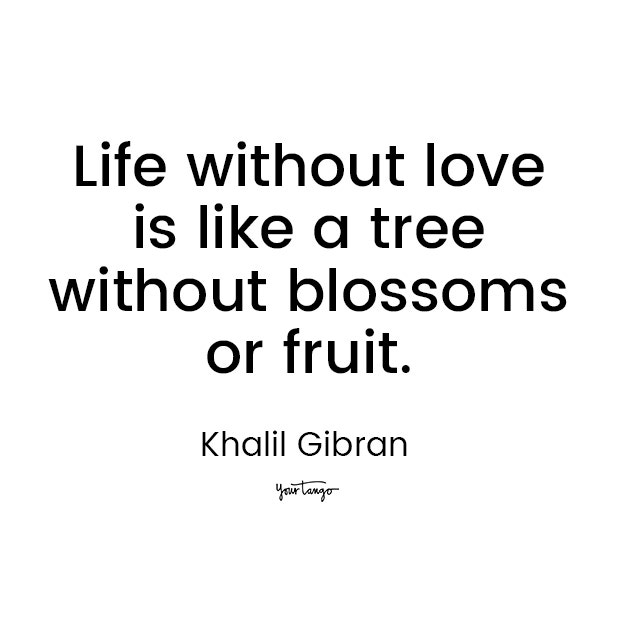 khalil gibran love quote for him