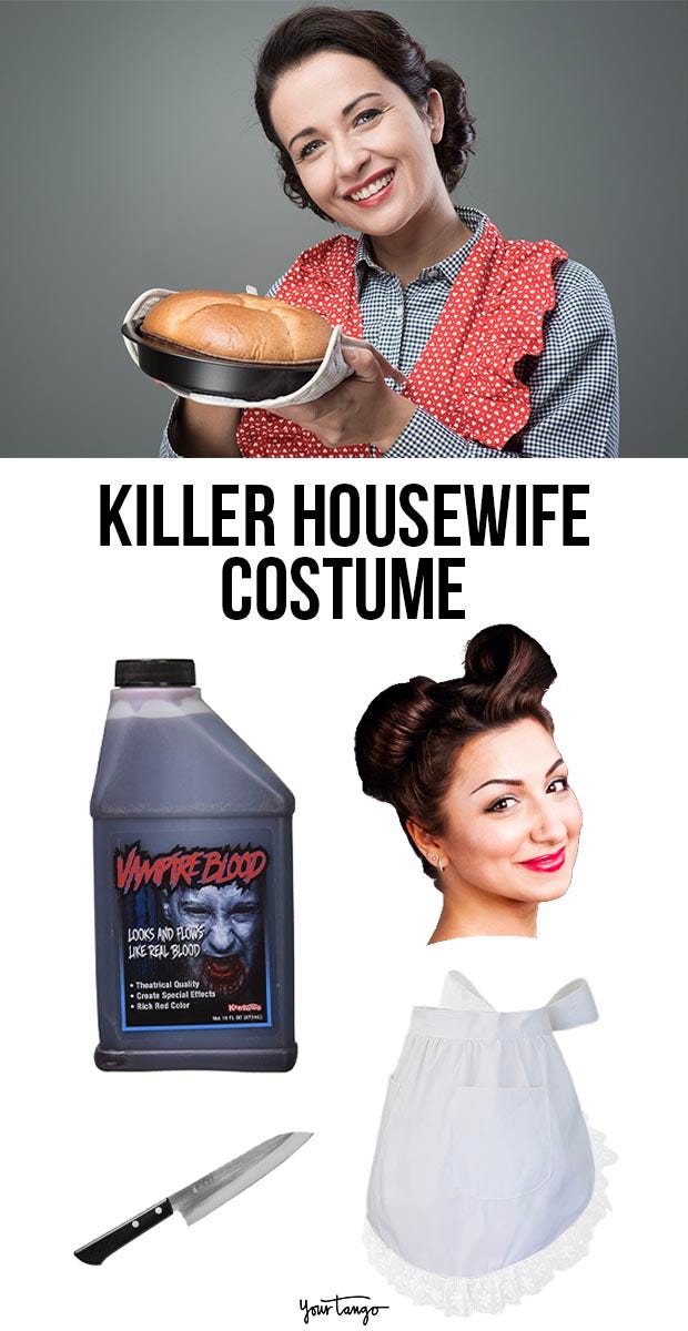 killer housewife last minute halloween costumes