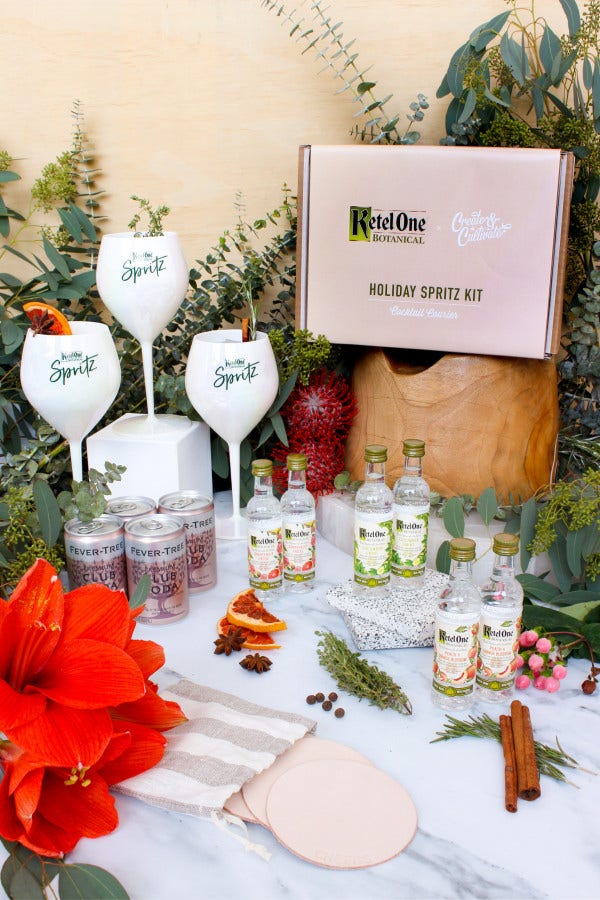 Holiday Spritz Kit From Ketel One Botanical 