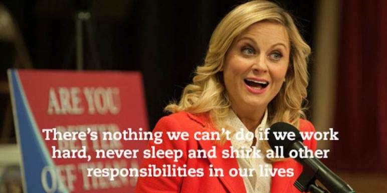 there&#039;s nothing we can&#039;t do if we work hard leslie knope
