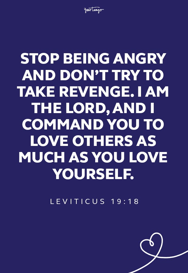 Leviticus 19:18 short bible quotes