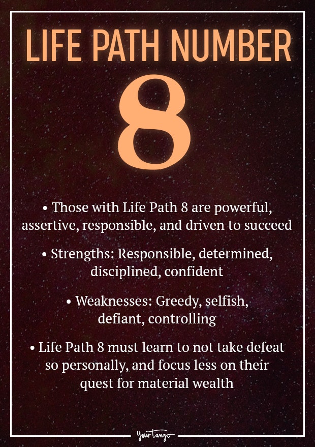 life path number 8