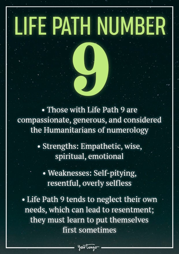 life path number 9