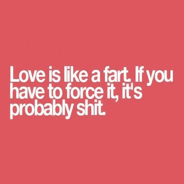 love meme love is like a fart